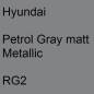 Preview: Hyundai, Petrol Gray matt Metallic, RG2.